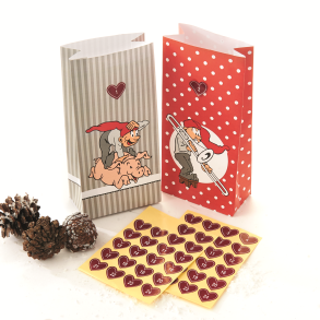 Bramming juleposer med datomrker