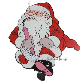 Bramming kravlenisse i tr, Nissefar, 40 cm