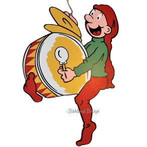 Bramming kravlenisse i tr 40 cm - Tromme