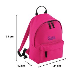 B�rnerygs�k-Fuchsia-med/uden navn