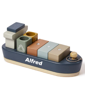 Containerskib, Fra Flexa, Med navn