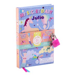 Dagbog med ls og duft fra Floss & Rock, Fantasy, Med navn