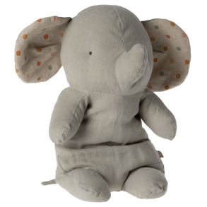 Elefant fra Maileg - Safari Friends, Medium, Grey