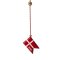 1 stk. Flag, Julepynt fra Maileg, Dannebrog, Med/uden navn