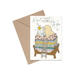 Tillykkekort - Sweet Dreams