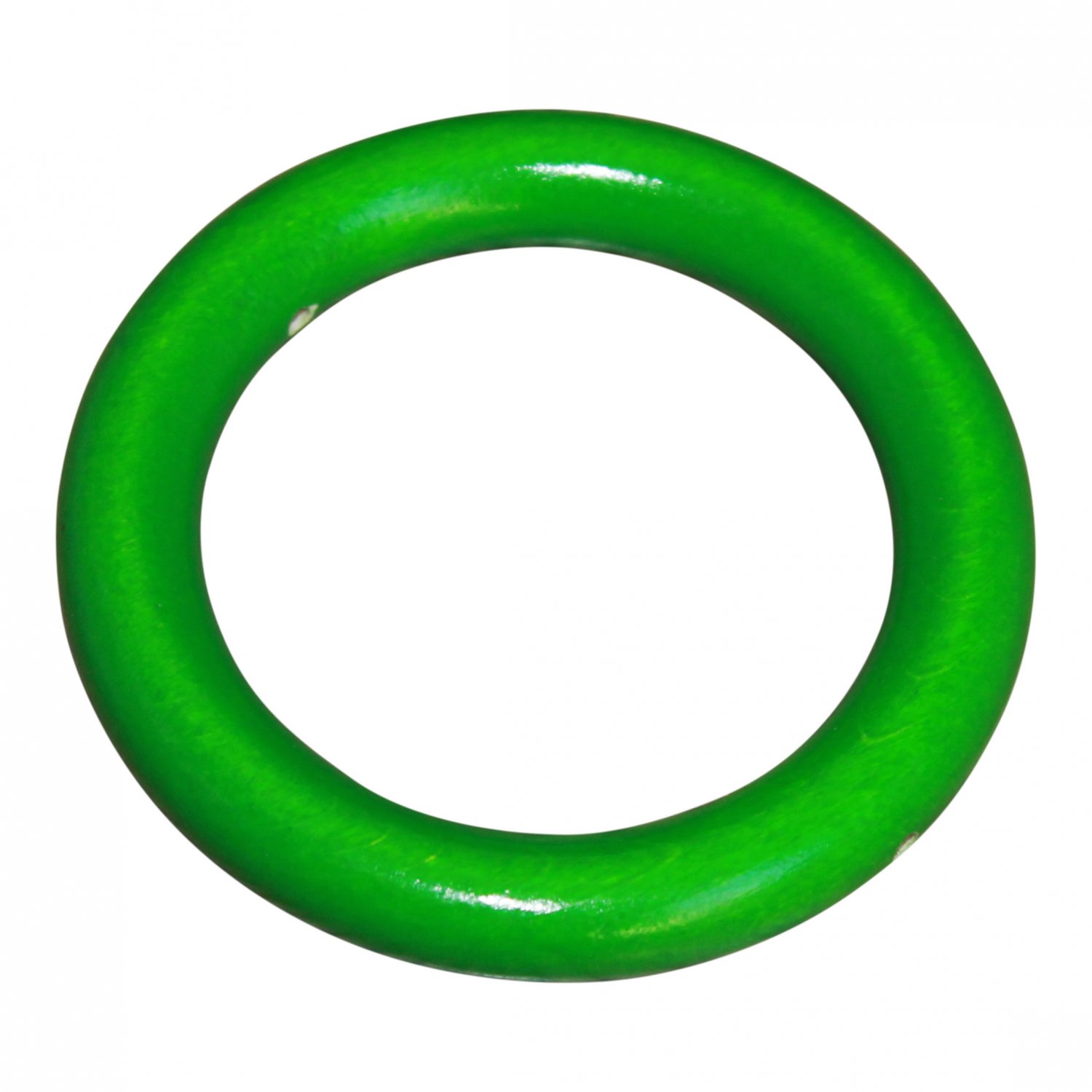 1 stk. tr�ring med huller-85 mm Gr�sgr�n