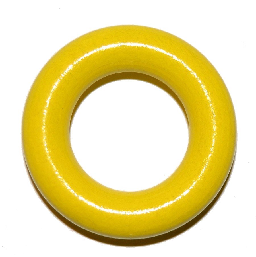 35 mm tr�ringe uden huller Solgul