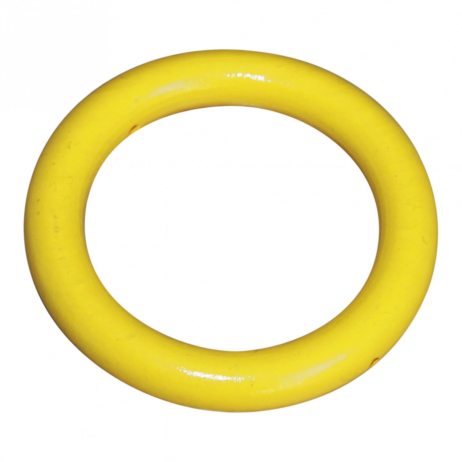 1 stk. tr�ring med huller-85 mm Solgul