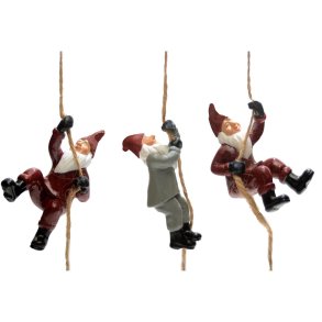 3 stk. klatrende nisser