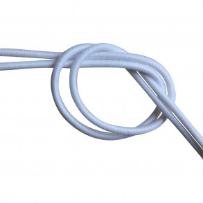 Elastiksnor 2 mm-  Hvid - 100 meter