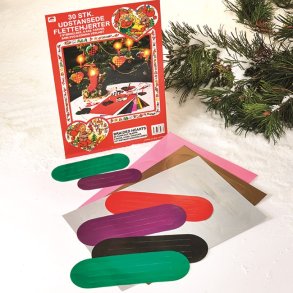 Udstandsede flethjerter 30 stk.