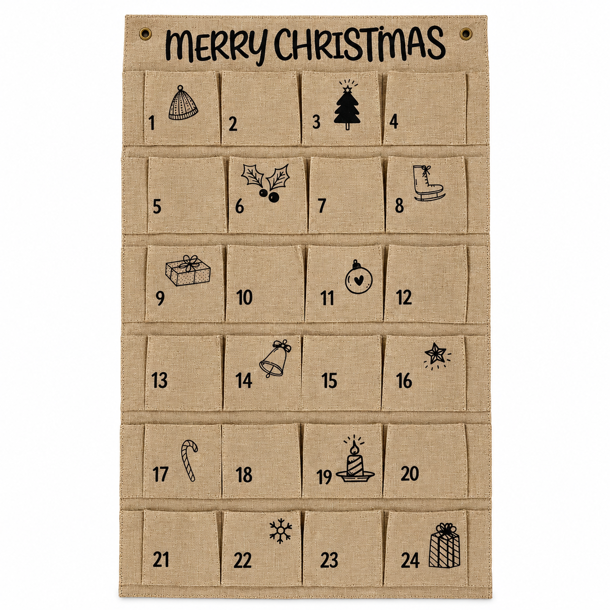 Julekalender 24 lommer