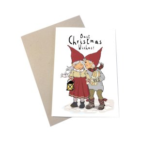 Julekort - Best Christmas Wishes