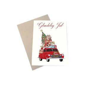 Julekort - Gldelig jul