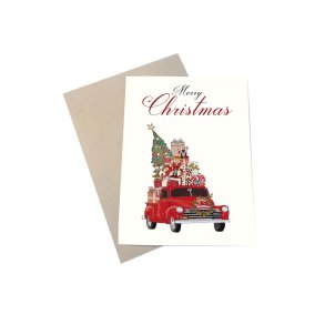 Julekort - Mery Christmas