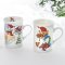 Julekrus med nissemor i porceln Vilhelm Hansen-10 cm- med navn