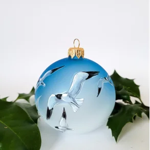 1 stk. Julekugle med mger