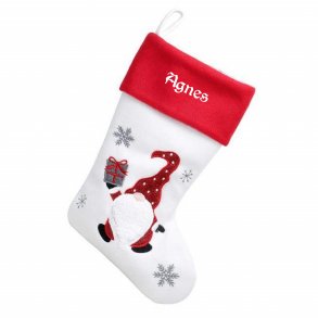 Julesok-Nisse-med/uden navn