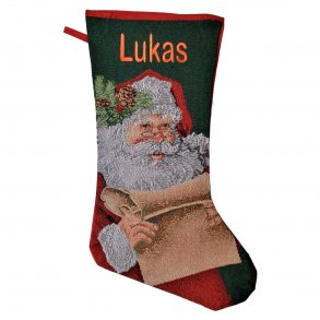 Julesok-Julemand-Grn-med/uden navn