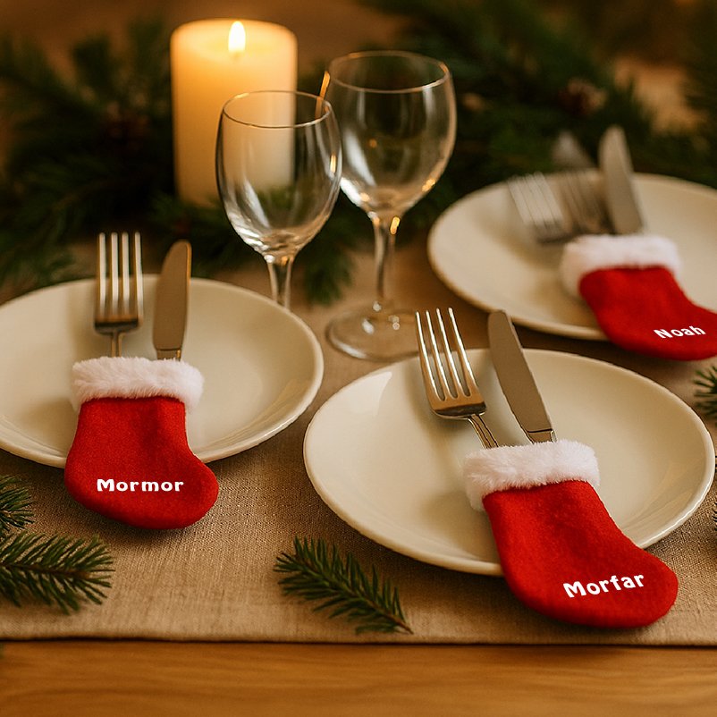 1 stk. Julesok til bestik