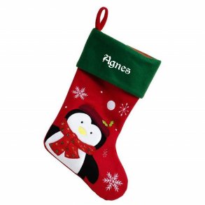 Julesok-Pingvin-med/uden navn