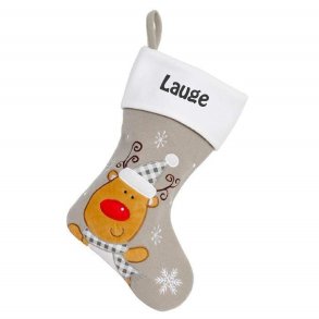 Julesok-Rudolf-Gr-med/uden navn