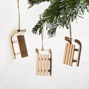 1 stk. Slde i tr - 4 x 7 cm