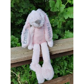 Kaninen Richie fra Happy Horse 38 cm - Pink - Med navn