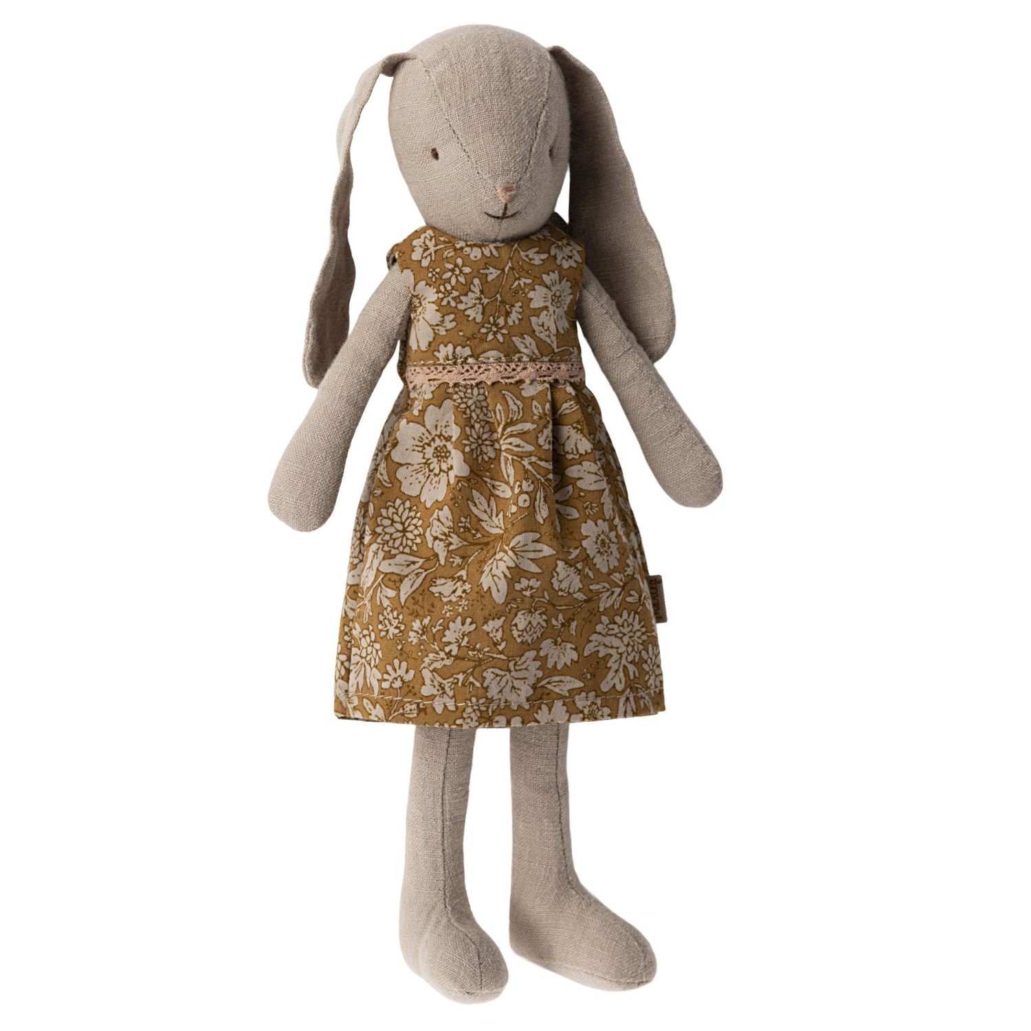 Kanin med blomstret kjole fra Maileg, Str. 2, 29 cm