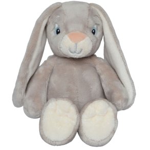 My natural bunny Kanin-28 cm-Lysegr-med/uden navn