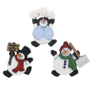 3 stk. Knapper-Snemnd