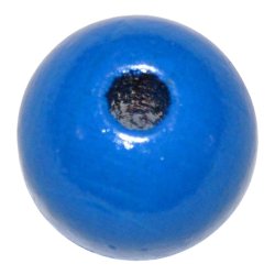 5 stk. - 15 mm runde tr�perler