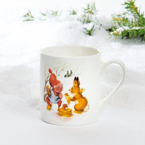 Krus i porceln Vilhelm Hansen-8 cm- med navn