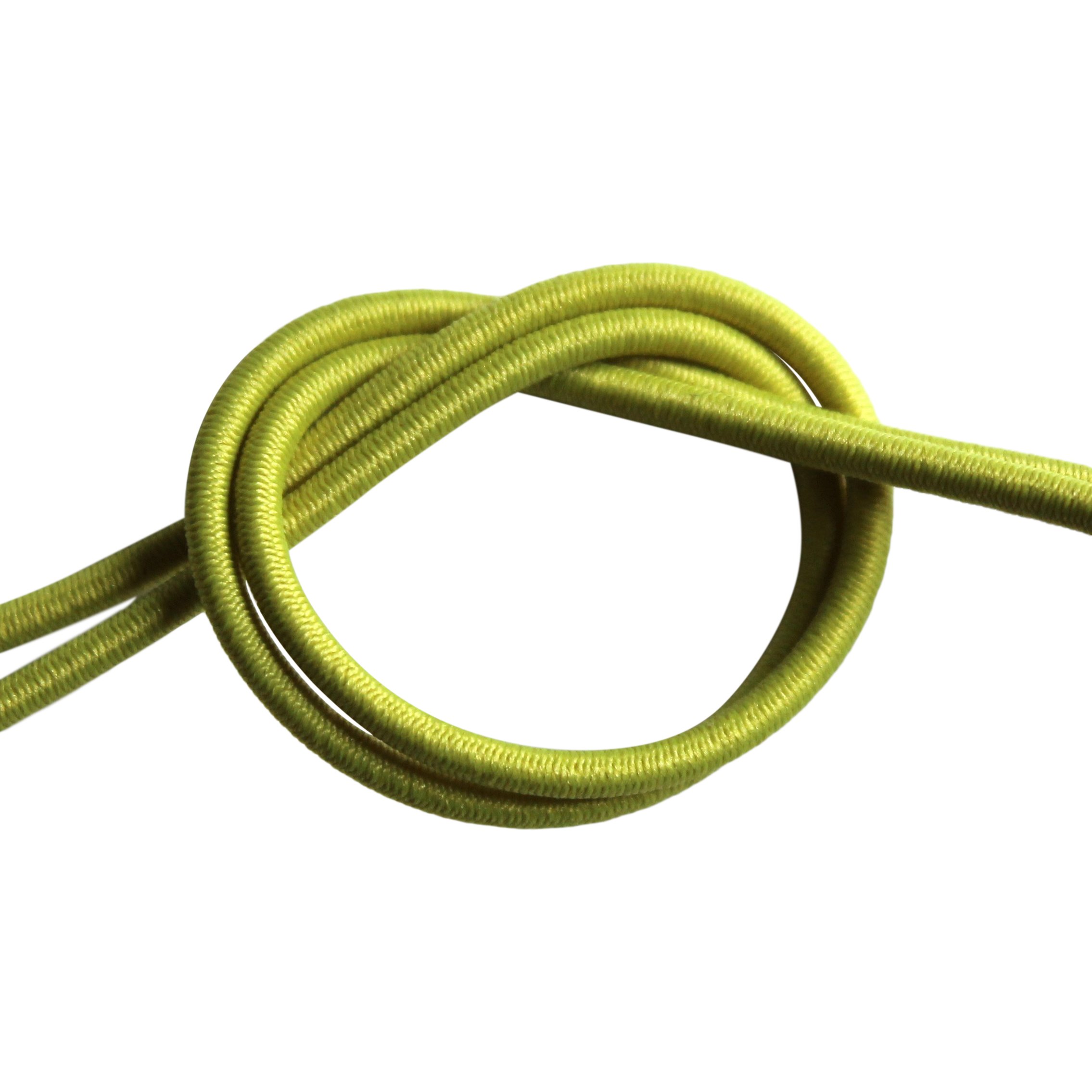 Elastiksnor 2 mm-  Lime Grn - 5 meter