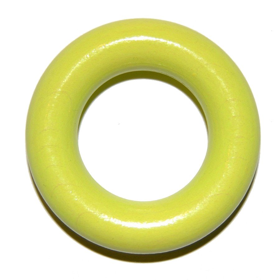 35 mm tr�ringe uden huller Limegr�n