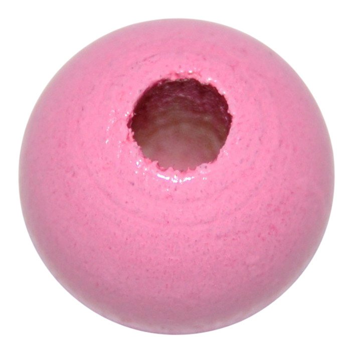 5 stk. - 15 mm runde tr�perler Lyser�d