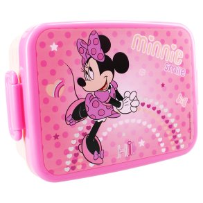 Madkasse med navn - Minnie Mouse