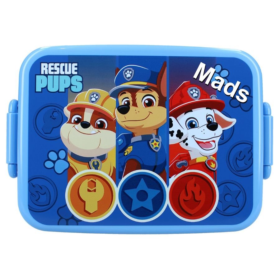 Madkasse med navn - Paw Patrol