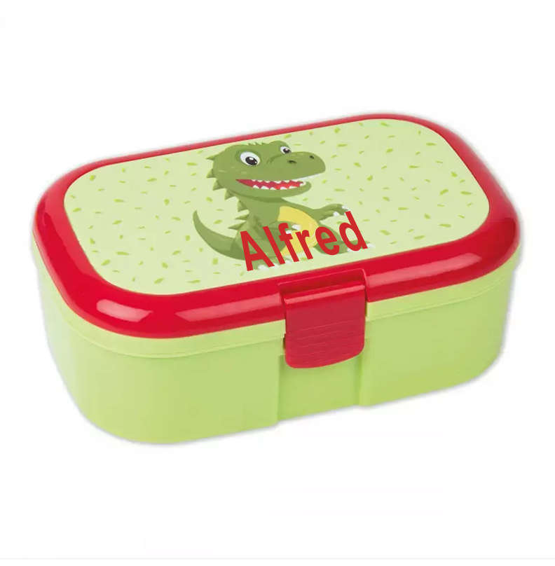 Madkasse med Dino, Med navn