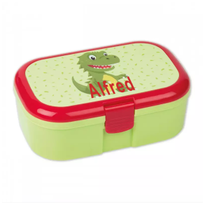 Madkasse med Dino, Med navn