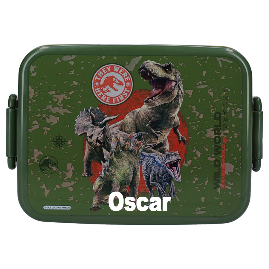 Madkasse med navn - Jurassic World