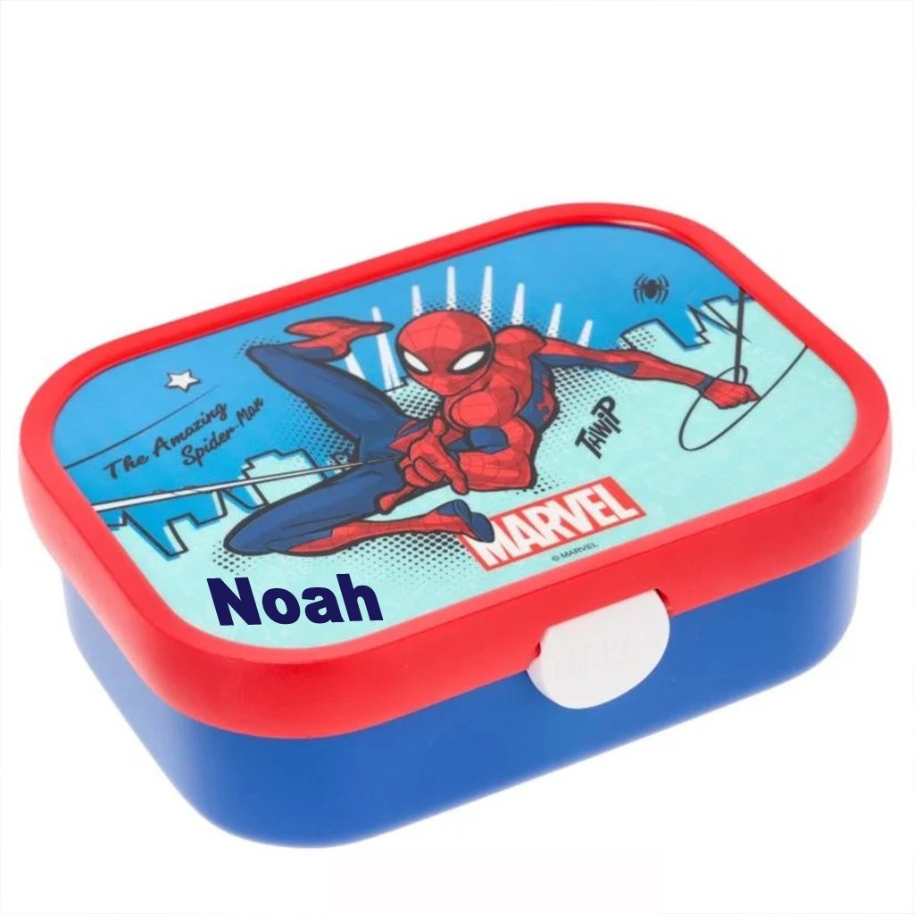 Mepal campus madkasse med navn-Spiderman