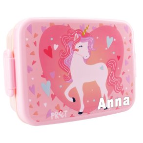 Madkasse med navn - Enhjrning