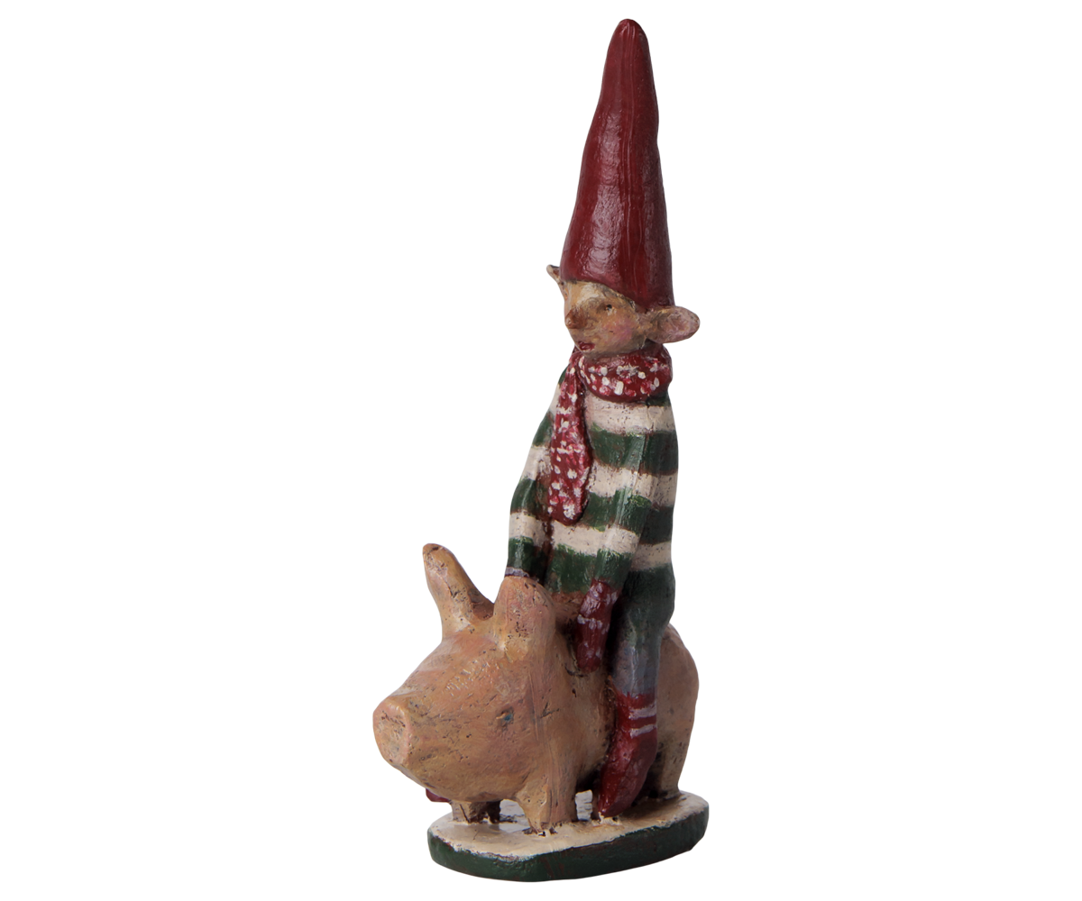 Maileg Petit No�l No. 27 - Nisse p� gris, 12 cm