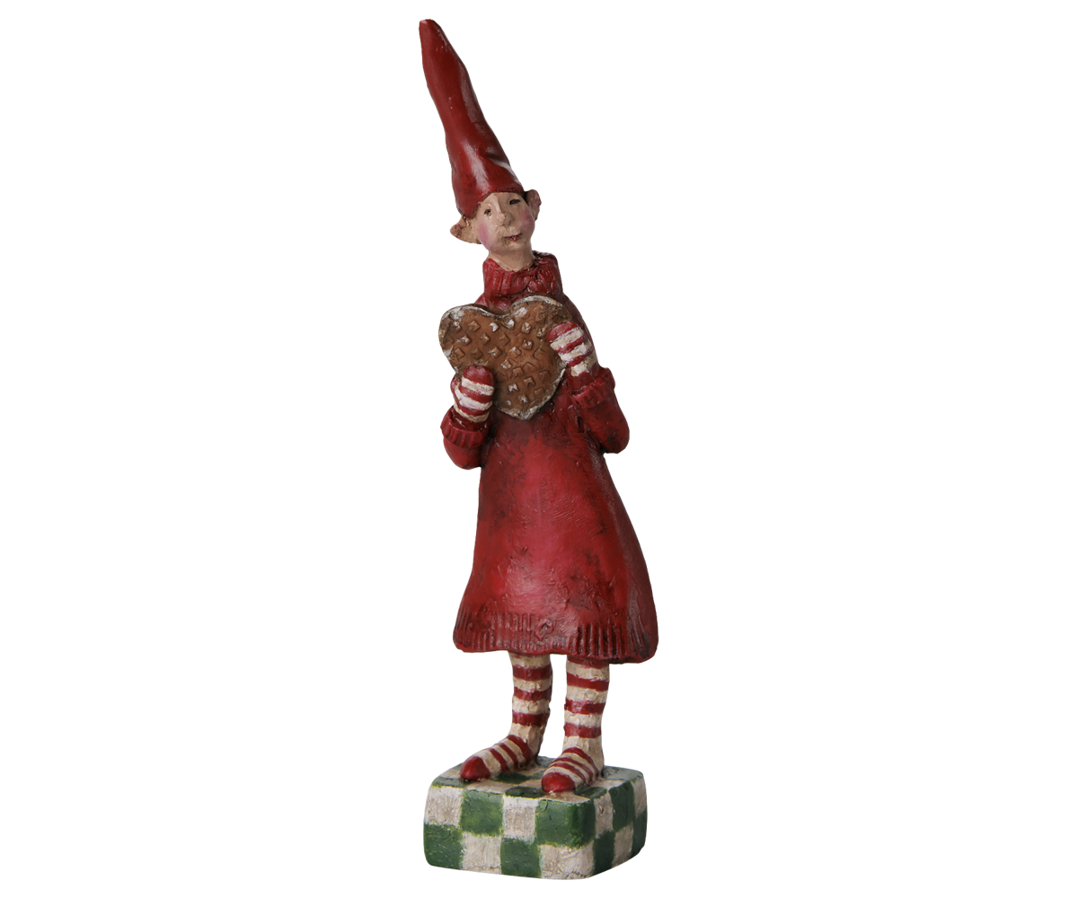 Maileg Noilly No�l No. 38 - Nissepige med honninghjerte, 16,5 cm