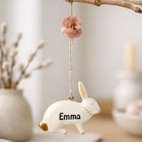 P�skepynt fra Maileg, Hare, med/uden navn