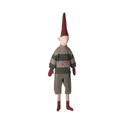 Maileg nisse, dreng, Strikket Sweater - Str. 6