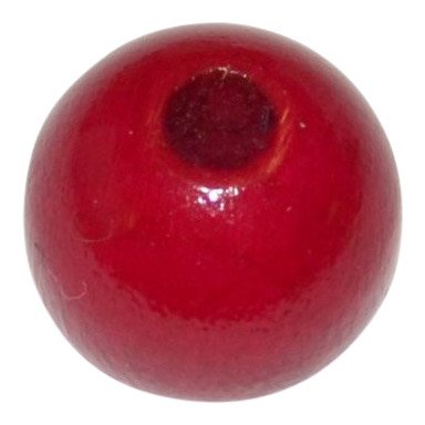 25 stk. - 8 mm runde tr�perler M�rker�d