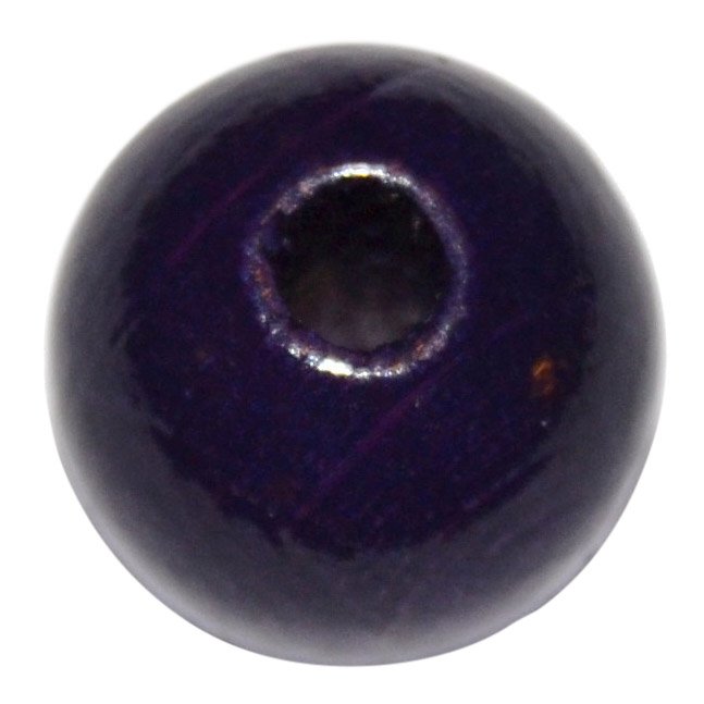 5 stk. - 15 mm runde tr�perler M�rkelilla