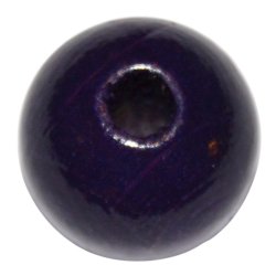 5 stk. - 15 mm runde tr�perler